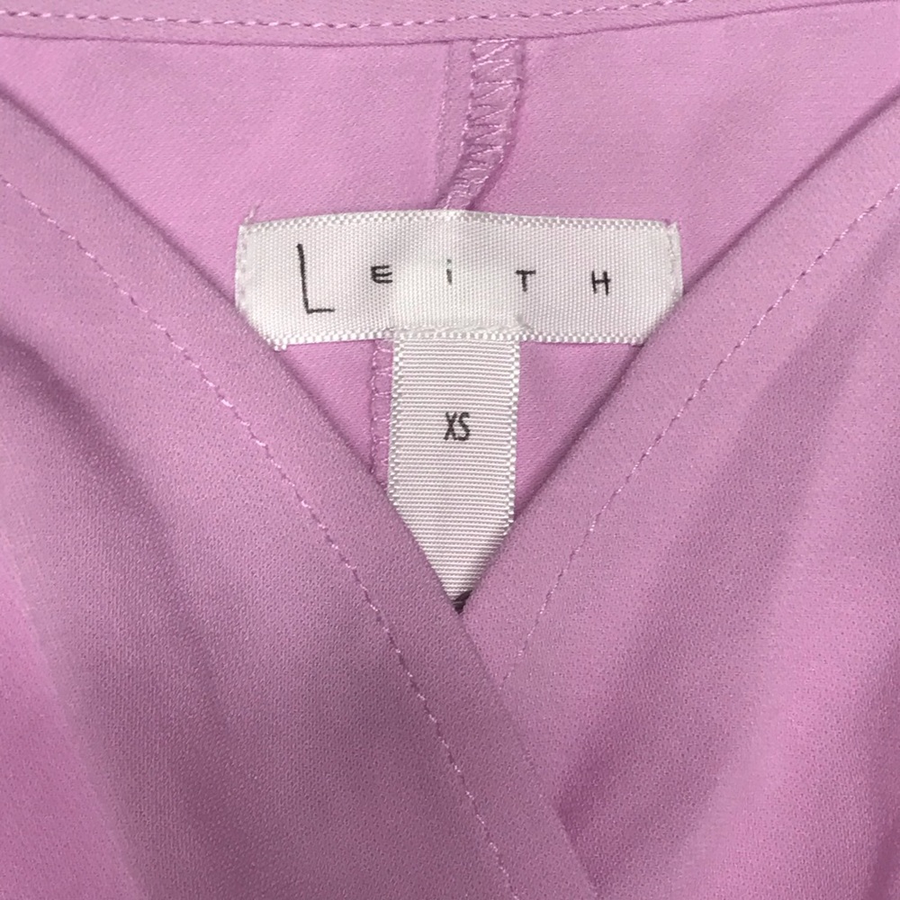 NEW Leith Lavender Faux Wrap Cami Size XS - Picture 5 of 6